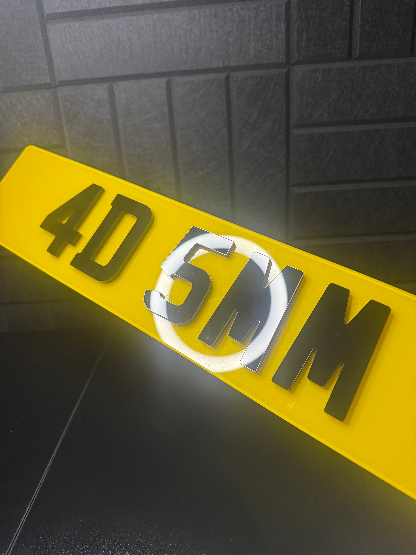 4D Number Plates (5mm) – Extra Thick Acrylic | Premium Road Legal UK