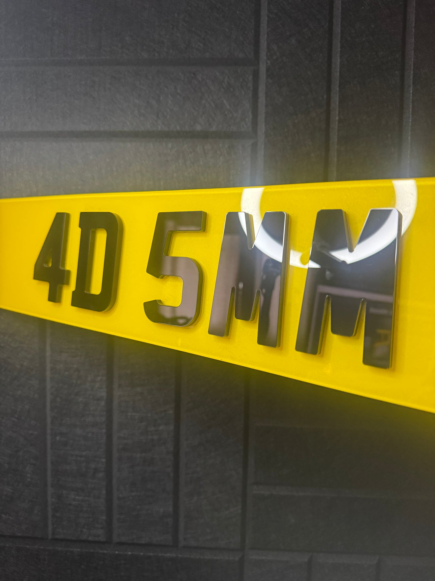 4D Number Plates (5mm) – Extra Thick Acrylic | Premium Road Legal UK