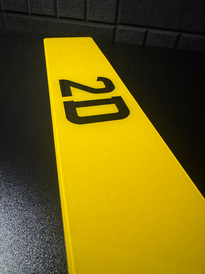 Premium 2D Printed Number Plates – Road Legal UK
