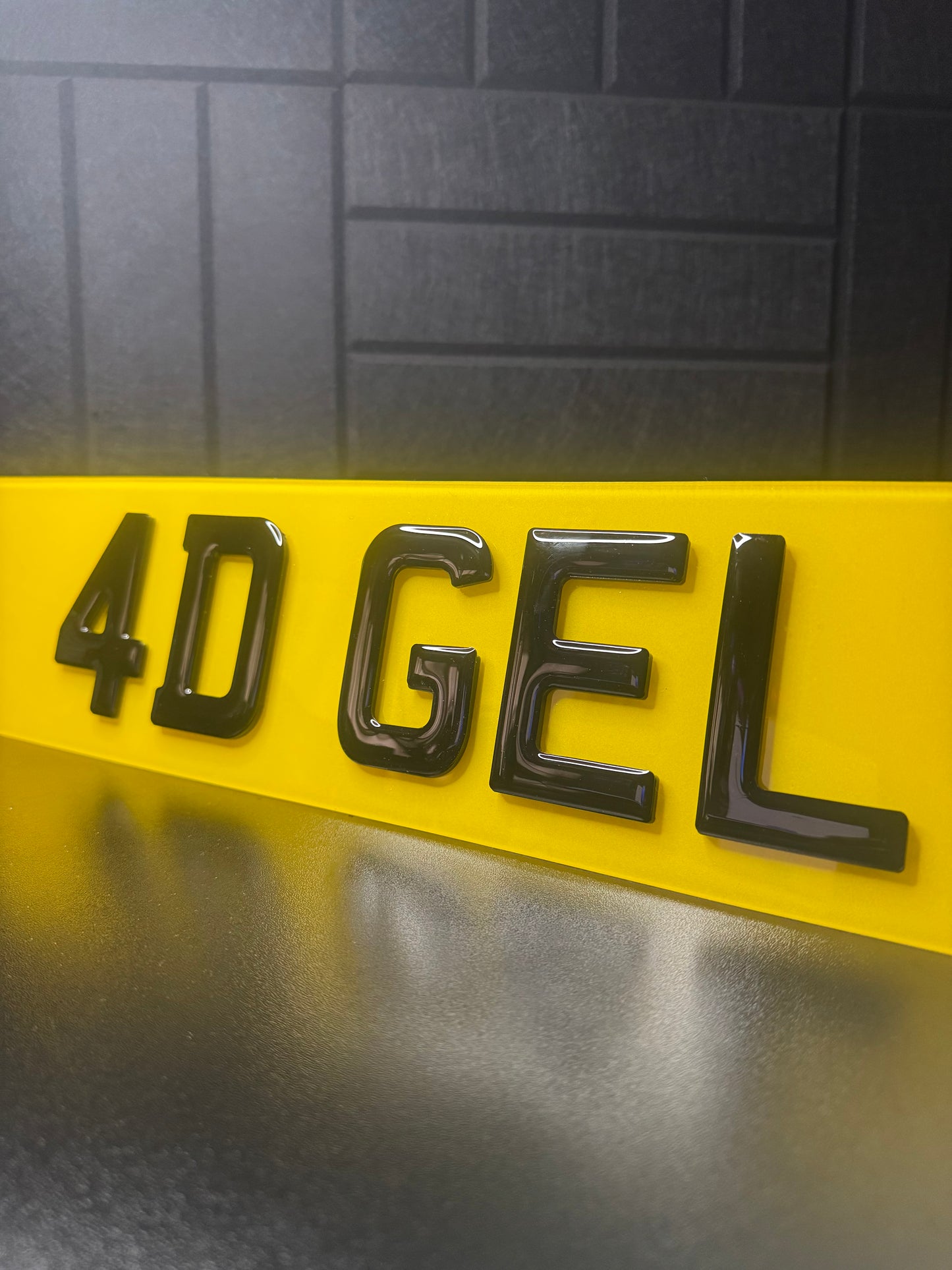 Ultimate 4D Gel Number Plates – 3D Gel Domed & 4D 3mm Acrylic Letters | Premium Gloss Road Legal UK Plates